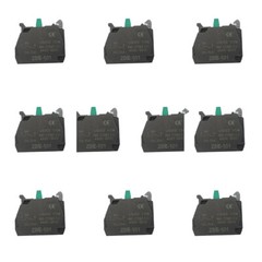 10PCS ZBE-101 Single contact block silver alloy screw clamp terminal 1NO ZBE101