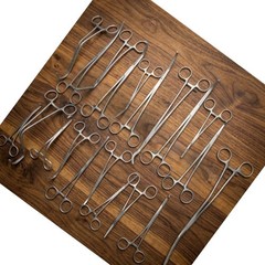 Vascular Clamps Surgery Instruments Debaky 20 Pcs Set Surgical Instruments