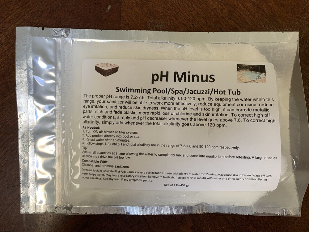 pH and Alkalinity Adjuster Decreaser 1 lb