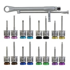 Universal Implant Prosthetic Kit Screwdrivers Hex Dirvers Torque Wrench Adapter