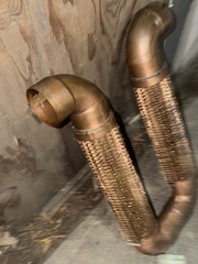 Metraflex ML S80400 4 IN METRALOOP + 4IN MVMT BRNZ HO SE/BRD COPPER SWT ENDS