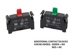 CS-302 ATI 30mm Selector Switch Maintained 1NO 1NC 2 Positions