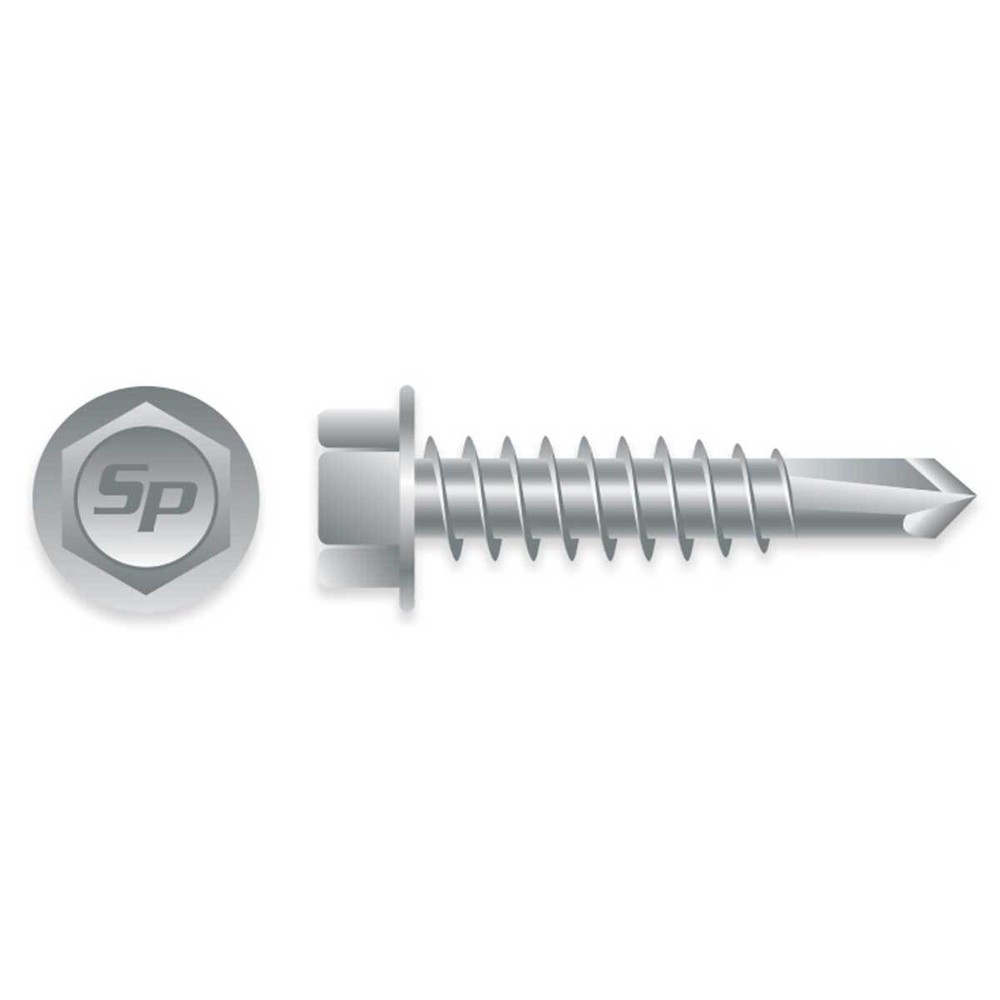 #14 x 1″ HWH STRONG-SHIELD COATED S/D SCREWS 3,000ct | H1416C