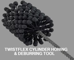 TwistFlex 3-1/2” 320 Silicon Carbide Cylinder Hone 84-89mm, Bores 3.3”-3.5”…