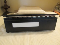 SPECIALTY LOOSE LEAF Piano-Hinge Compression/Pull Binder Expands 3″ – 5-1/2″ EUC