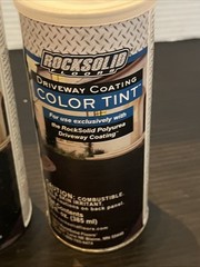 Pair Or ™RockSolid Polyurea Driveway Coating™ Color Tint 13 Fl Oz Each