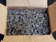 (QTY 1000) Pac Strapping 1/2 Steel Wire Buckles for 1/2 Polypropylene Strapping