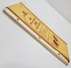 Vintage Wilson Jones Ring Book Sheets 2709 Town Bond 40 Pages 3 Hole Punched USA