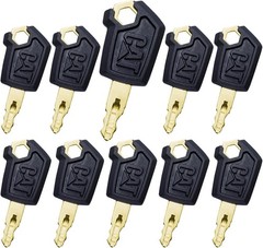 10 Pcs CAT Caterpillar Keys Heavy Equipment Ignition Keys 5P8500 5P-8500