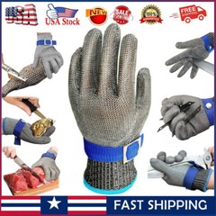 Stainless Steel Mesh Knife Cut Resistant Chain Mail Protective Glove Work Safety
