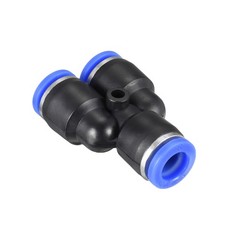 5pcs Push To Connect Fittings Y Type Tube Connect 8 mm or 5/16″ od Push