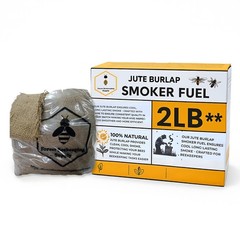 Hive Bee Smoker Fuel for Beekeeping | Jute Burlap Fuel, 2 2 Pounds