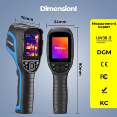 256X192 Infrared Thermal Imager Thermal Camera IR Resolution 10800P LCD Screen