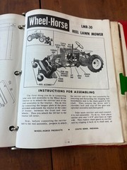 1958-1964 Wheel Horse Dealer Service Manual & Parts Catalog RJ58 701 702 854 603