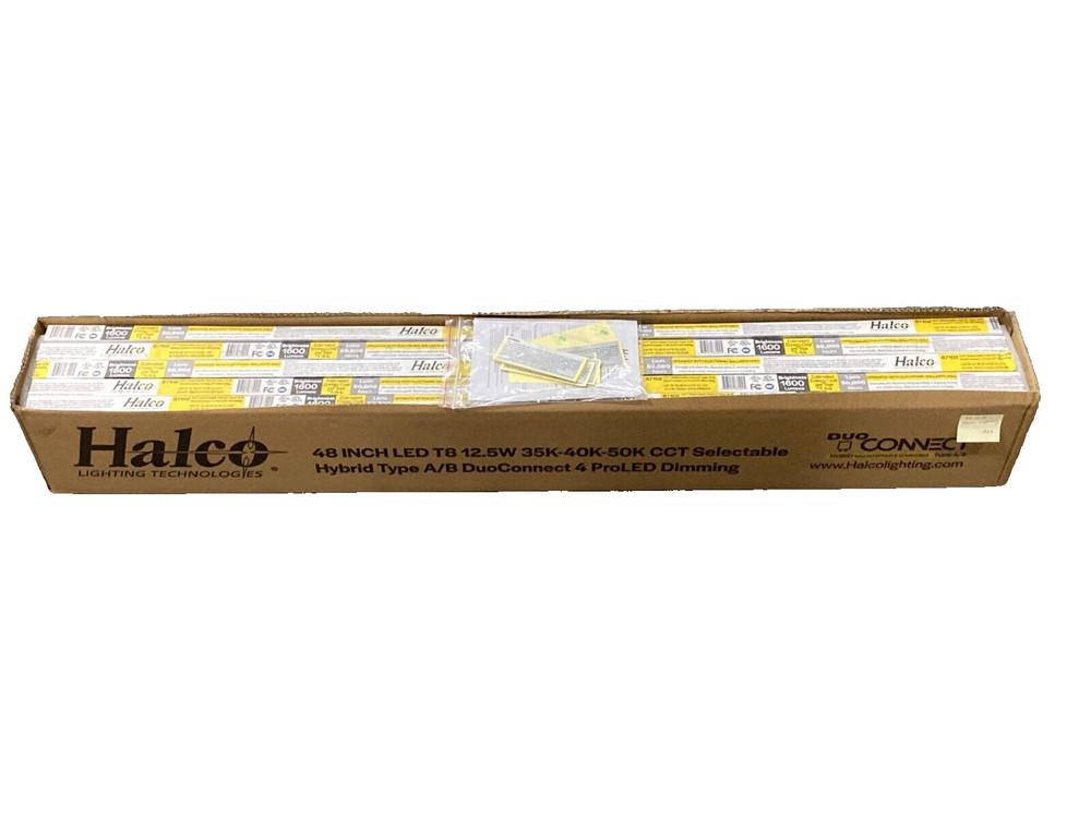 Halco LED Light Bulb 87102 12.5W T8 CCT, 48 Inch Dimming -25 PACK