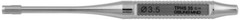 Hand Tissue Punch, Straight 3.5mm Dia [#1007]