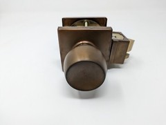 Yale 6208 RH Monolock CX Design BR Knob, 10B Dark Bronze Finish, Y1 Keyway