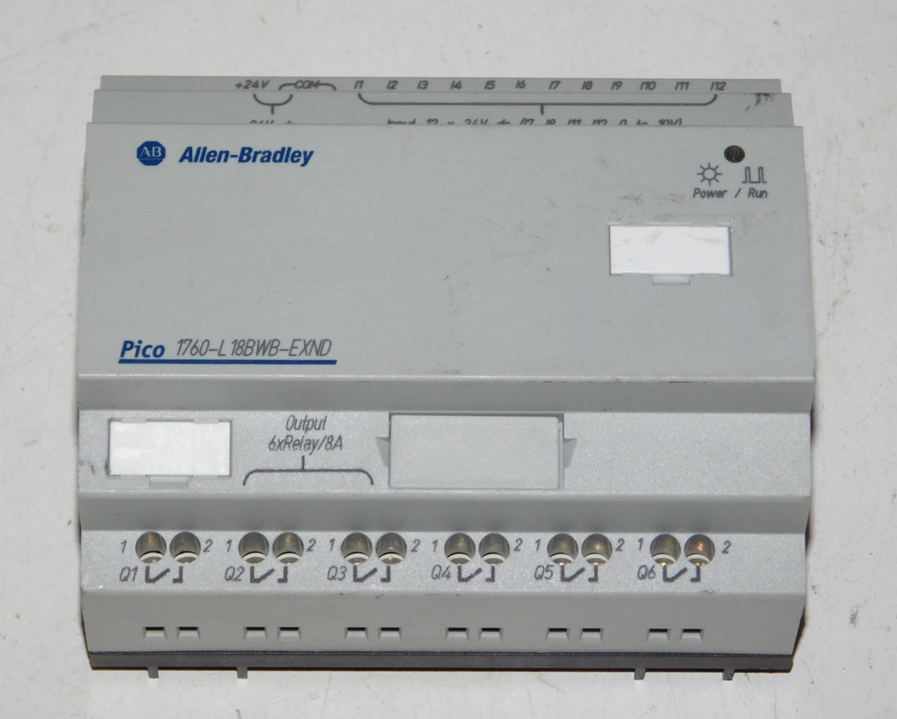 Allen Bradley 1760-L18BWB-EXND Ser B Pico Controller Module 24VDC 3.5W AB Unit