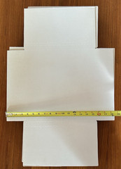 24 LP Record Album Mailers Book Box Variable Depth Laser Disc Mailers