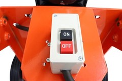 Open Box! Hand-push Cement Floor Grinding Machine 220V 0-5mm Working Depth 4KW