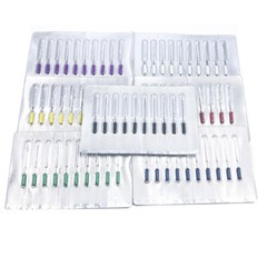 10Pc/Pack Dental Clinic High Quality Barbed Broaches Endodontic Steel Nerve 21mm