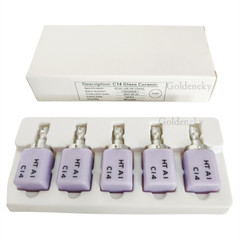Low Transparency Dental Glass Ceramic Liithium Disslicate Blocks C14 CAD CAM