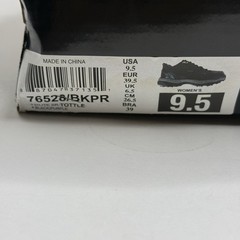 Skechers Work D’Lites SR Tottle Comp Toe Shoes Womens 9.5 BKPR Box Damage
