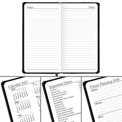 2026 At-A-Glance 74-02 Fine Diary Weekly Monthly Planner, Genuine Leather