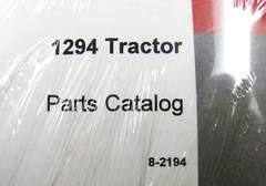 CASE IH 1294 TRACTOR PARTS CATALOG 8-2194