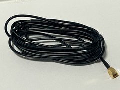 2x 10′ Copartner RG-174/U 50 Ohm Coax, 26AWG Stranded Copper SMA On One End