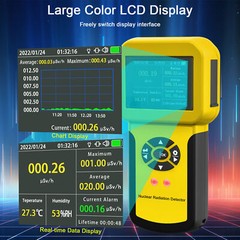 Geiger Counter Gamma Beta β Y X-Ray Radiation Nuclear Radiation Detector Tester