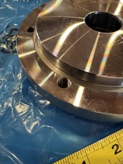 Buck Chuck Hardinge Lathe Adapter Plate 6″ 4° Taper A6-4DEG Toolroom