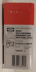 Hubbell Lighting Inc Emergency Light PE2 #1