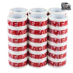 2 Mil 2″X110 Yards 36 Rolls Of Heavy Duty Fragile Packing Tape Packing Tape