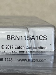 Lot of 4 Eaton BR 15 Amp All in One AF/GF Plug-On-Neutral Breaker (BRN115A1CS)