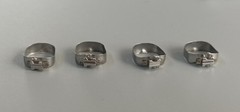 Dental Orthodontic 1st Molar Bands Prewelded Buccal Tube Roth.022 U1/L1 29#-44+#