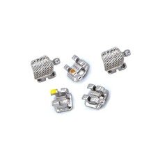 5×Dental 20PCS/Kit Orthodontic Ricketts Bracket Braces Roth 018 3-4-5 Hooks