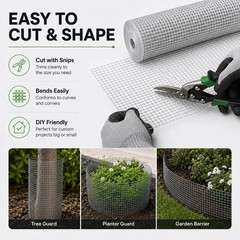 GoldPeak 1/4 inch Wire Mesh Hardware Cloth 24 in. x 100 ft. 23 Gauge | Hot-di…