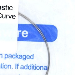 50×Dental Orthodontic Super Niti Elastic Round Arch Wire Reverse Curve 014 Upper