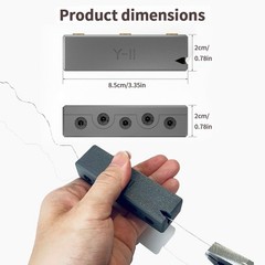 Y-II Wire Straightener Tool with 5 Bearings – Flip-Top Design for Jewelry Maki