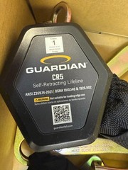 GUARDIAN CR5 Self-Retracting Lifelines Single-Leg, HMPE Webbing Steel Rebar Hook