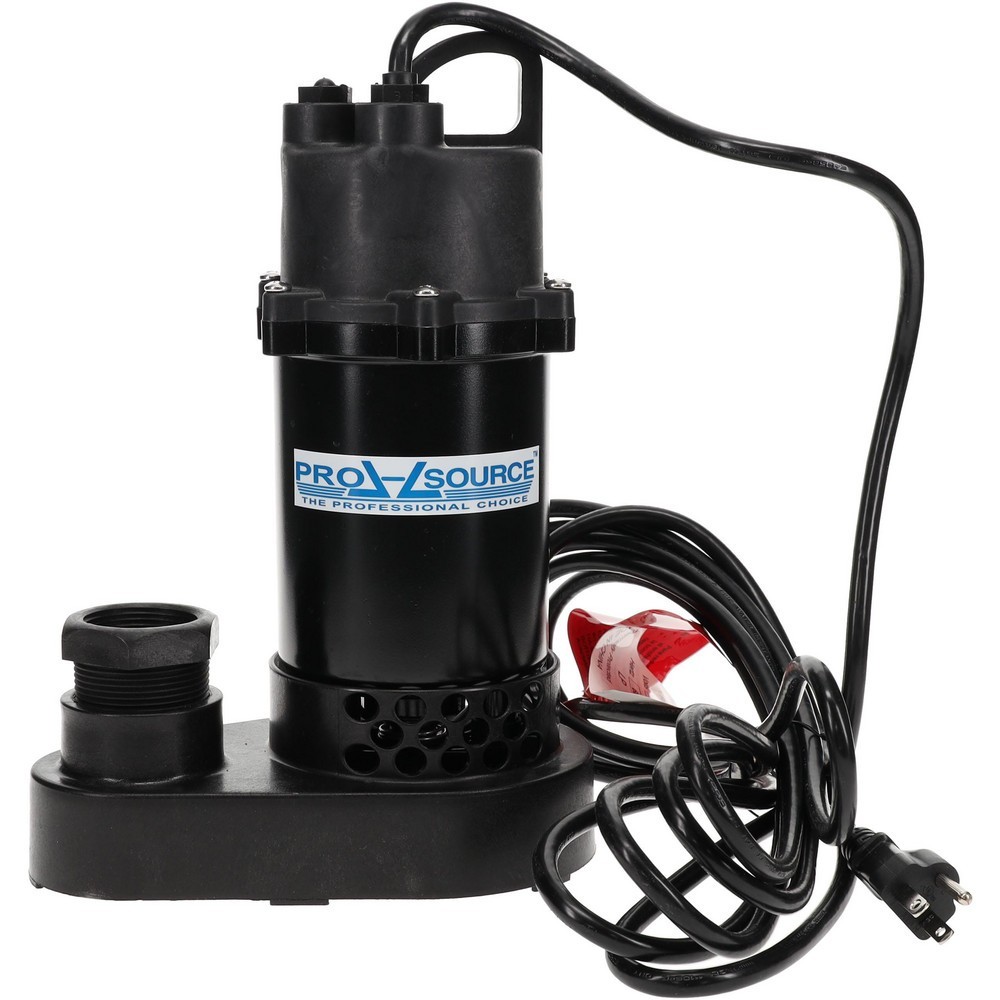 PRO-SOURCE Sump Pump: 115 V, 4.5 A, 1/4 hp PS-090PS2514