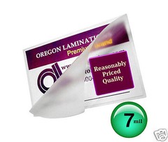 7 Mil Hot Laminating Pouches for Wallet Photos [100/pk] 2-3/4 x 3-3/4, 2.75×3.75