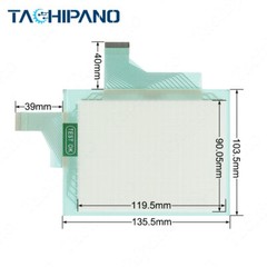 GT1050-QBBD Touch Panel for GT1050-QBBD-C Glass Screen