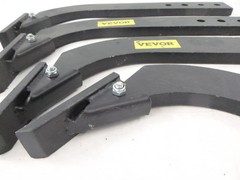 4 Pack Vevor 18″ Heavy Duty 4-Hole Box Blade Scarifier Shank w/Tapered Teeth