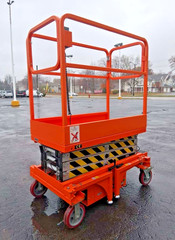 2020 Open Box 5 STAR 16 FEET MAX LIFT ELECTRIC SCISSOR LIFT MAN LIFT