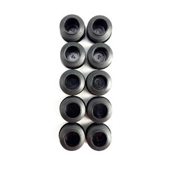(Lot of 10) 3/4″ OD Round (14-20 Ga) Plastic Tubing Plugs .75 Inch End Caps