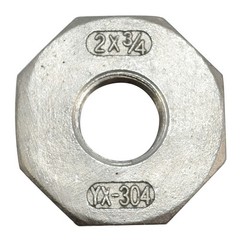 2″ MALE to 3/4″ female HEX bushing Reducer Adapter NPT thread Stainless Steel