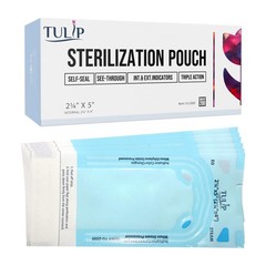 Self Sealing Pouch 3.5″ x 5.25″ 200 Pack Autoclave Sterilizer Bags for Clean…