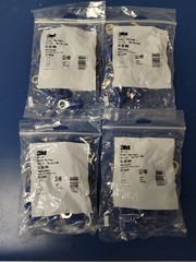 LOT OF 100 – 3M Ring Tongue Insulated Brazed Seam 6 AWG, 94759, 15-38-WN